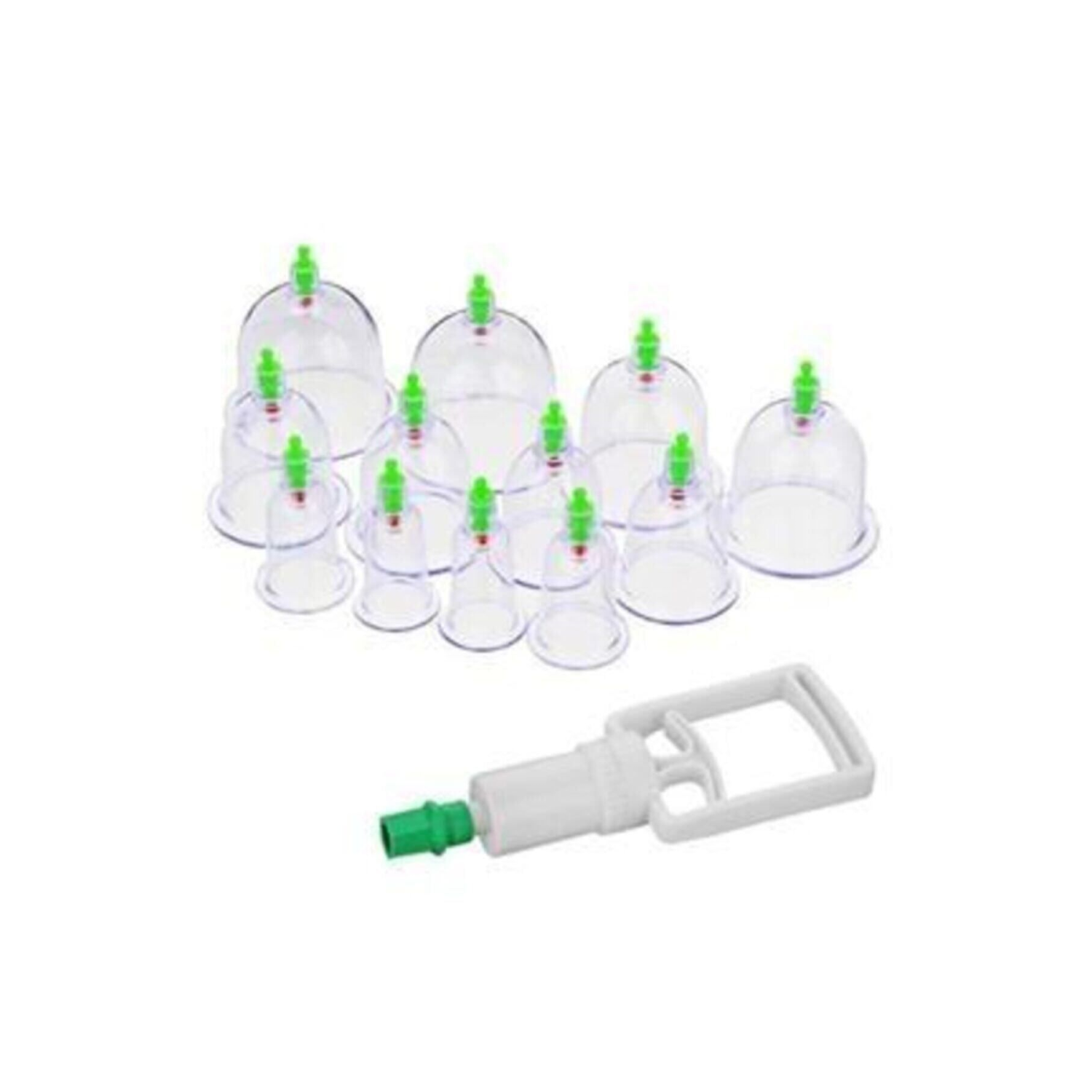 Vakumlu Hacamat Kupa Çekme Seti Masaj Aleti 12'li