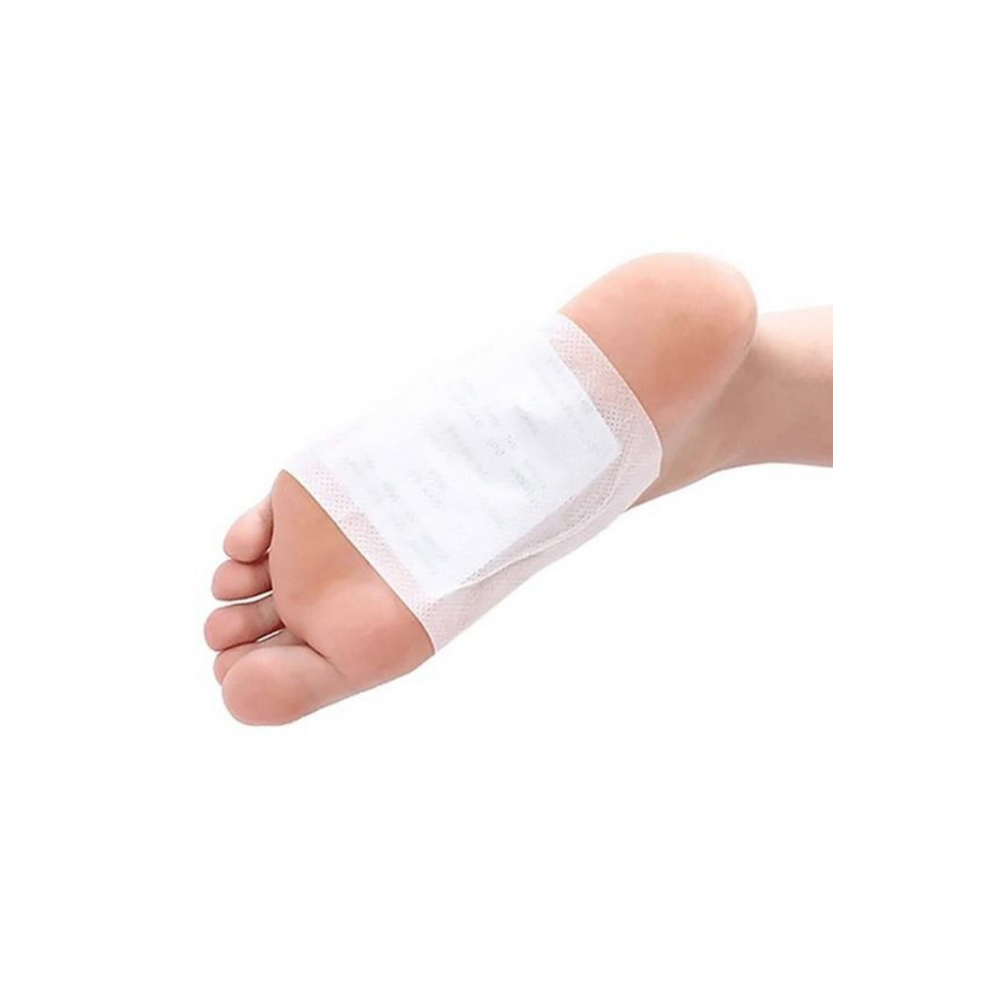 Kinoki Detox Ayak Bandı Toksin Ayak Bantı Ayak Detoks Bandı Ayak Detoksu 10 Adet Detox Bant