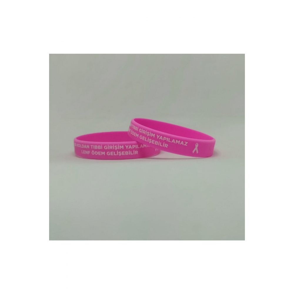 Lenfödem Farkındalık Bilekliği Uyarı Bilekliği 1 Adet