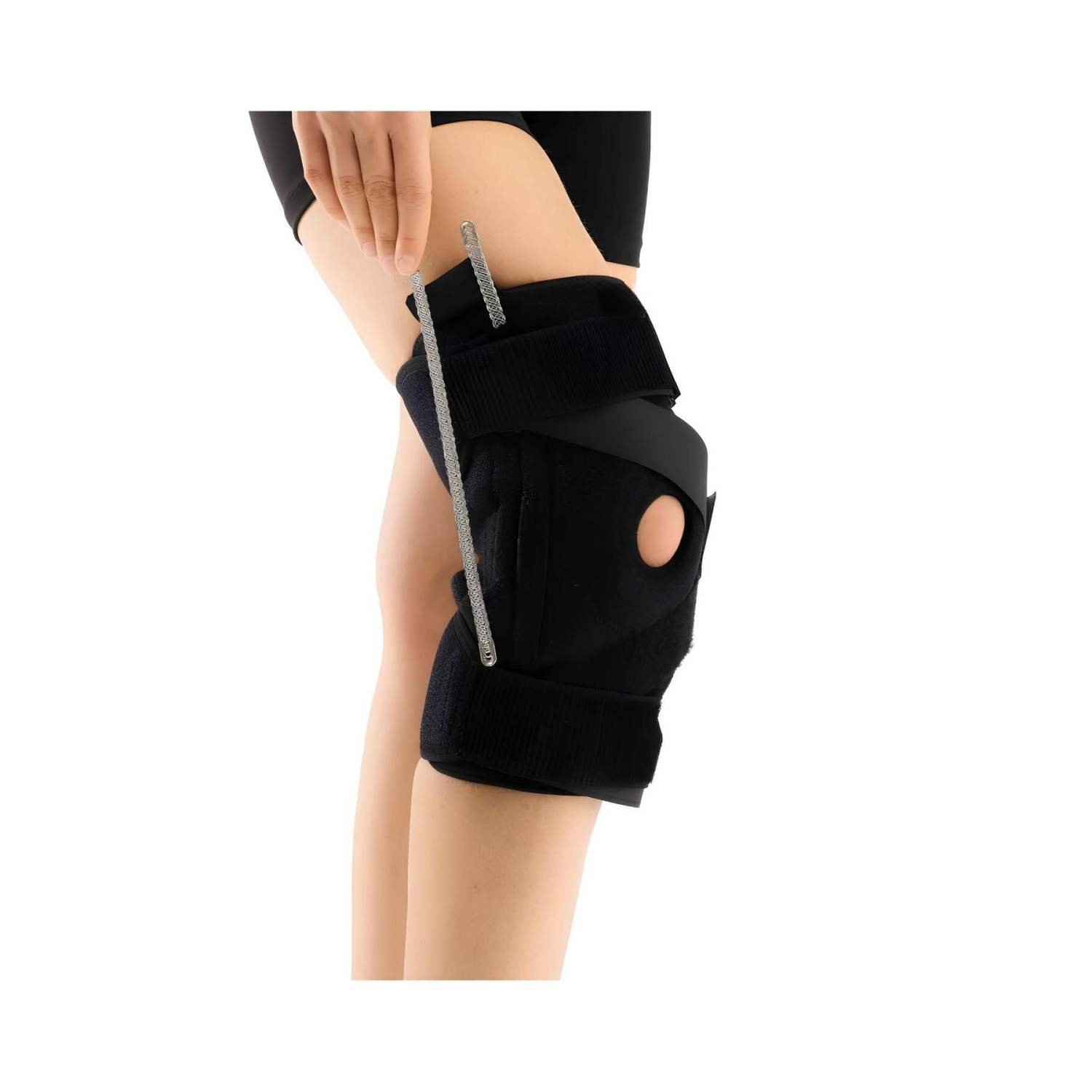 Patella Ve Ligament Destekli Dizlik - Menisküs Ağrıları Için - Fleksible Balenli Dizlik - Yaylı