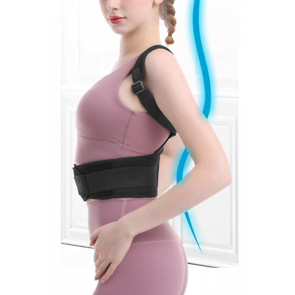 Dik Duruş Korsesi Kadın Erkek Kamburluk Önleyici Korse Sırt Omuz Kambur Dikduruş Durmak Için