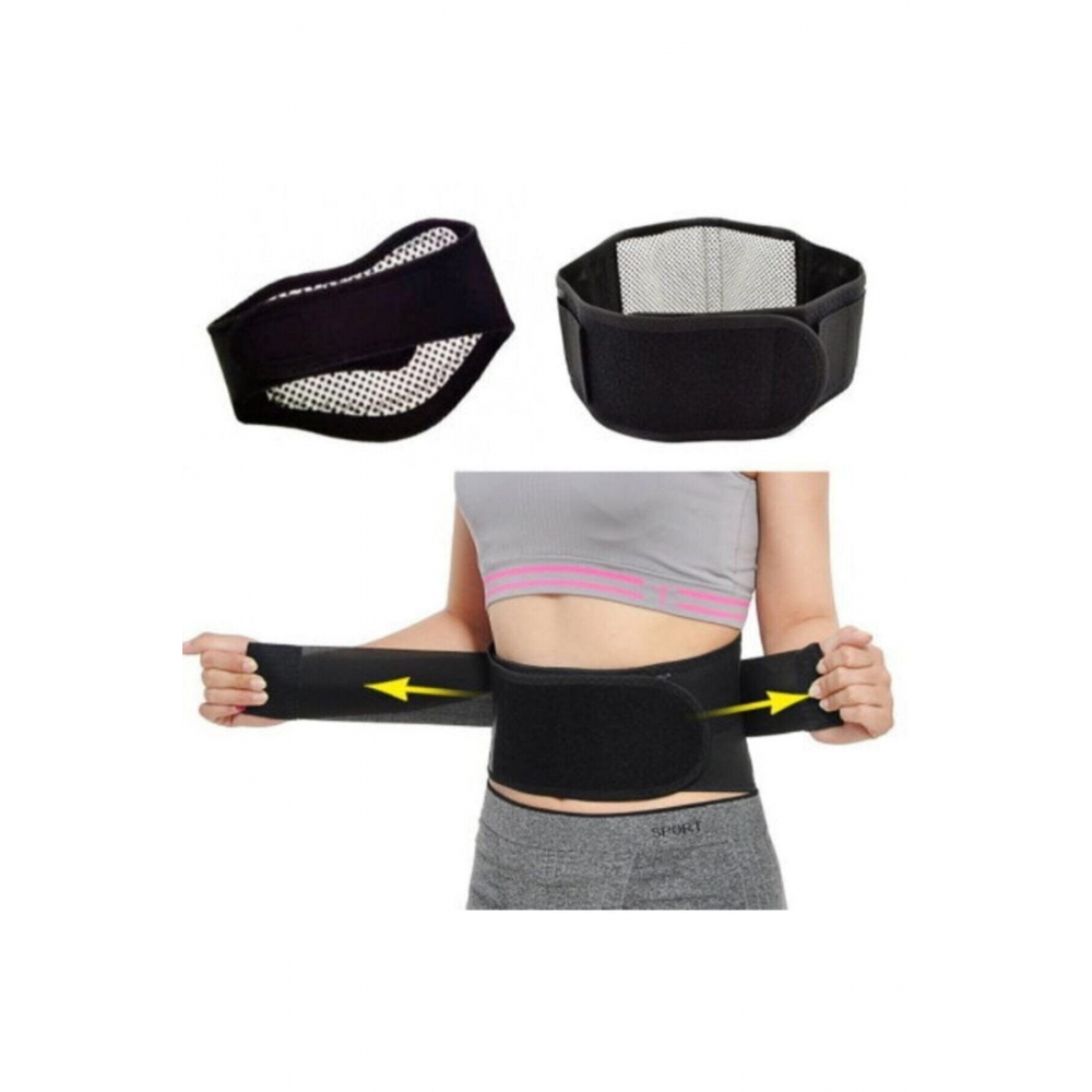 Termal Isıtmalı Bel Kemeri Manyetik Bel Destek Korsesi 16 Mıknatıslı Bel Korsesi