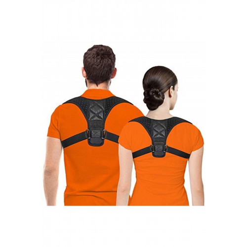 Vücut Dik Duruş Omuz Sırt Bel Korsesi Medikal Ortopedik Posture Kamburluk Önleyici Düzeltici Yelek