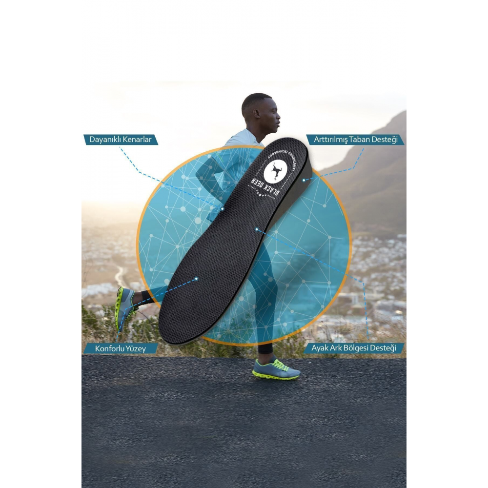 Extender 4,5 Cm Siyah Boy Uzatıcı Tabanlık