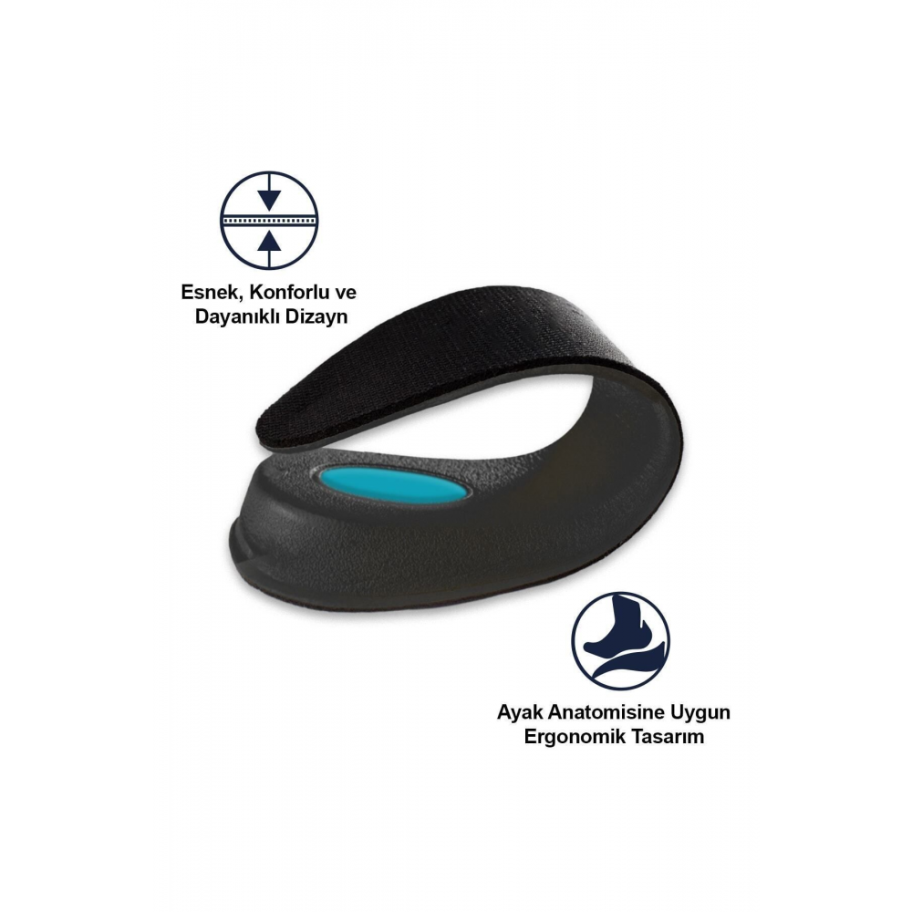 Extender 4,5 Cm Siyah Boy Uzatıcı Tabanlık