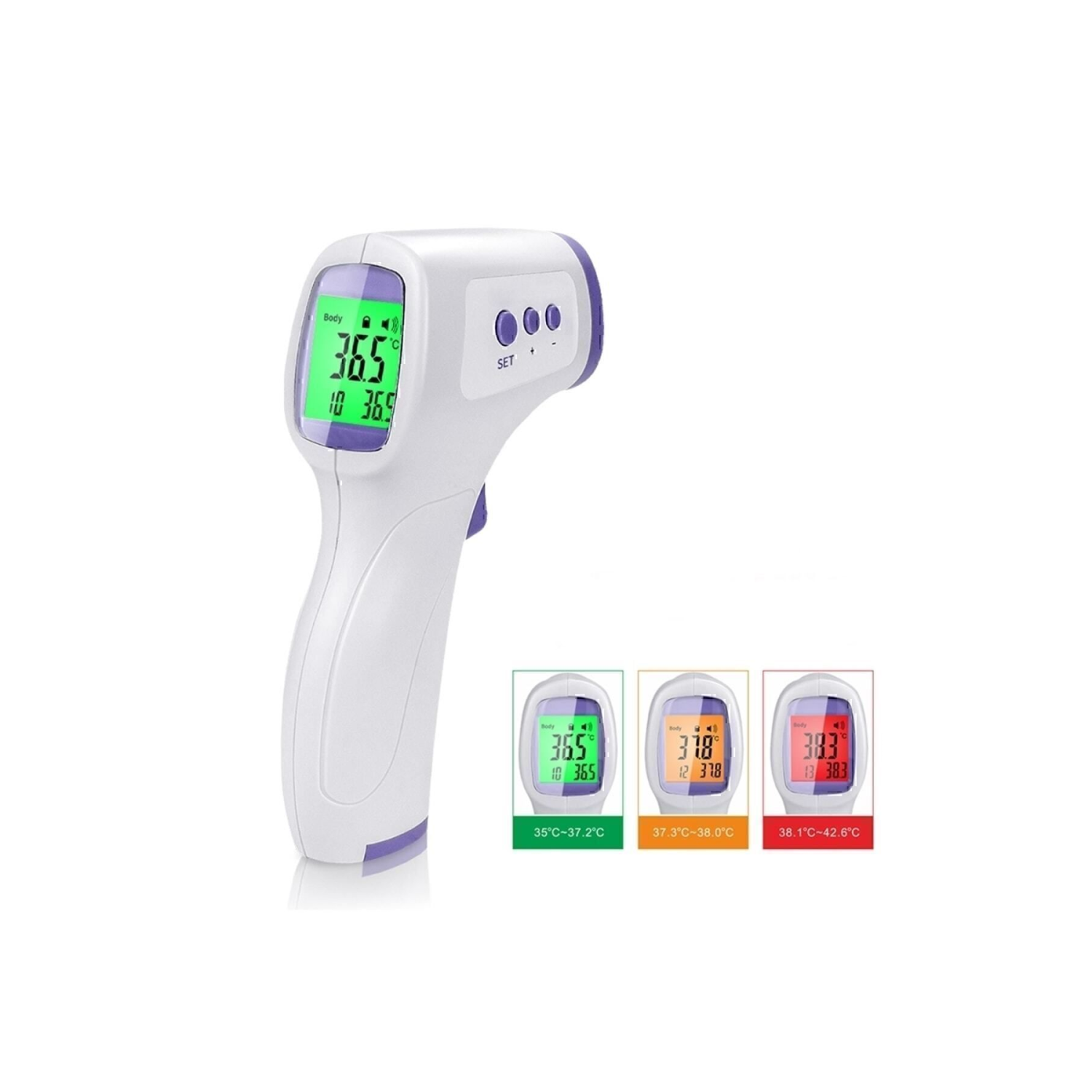 Dijital Temassız Ateş Ölçer Alından