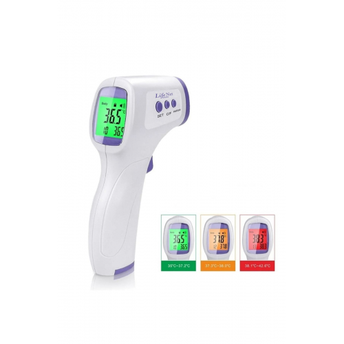 Life Net Medikal Temassız Alından Dijital Ölçer Termometre Temassız Ateş Ölçer