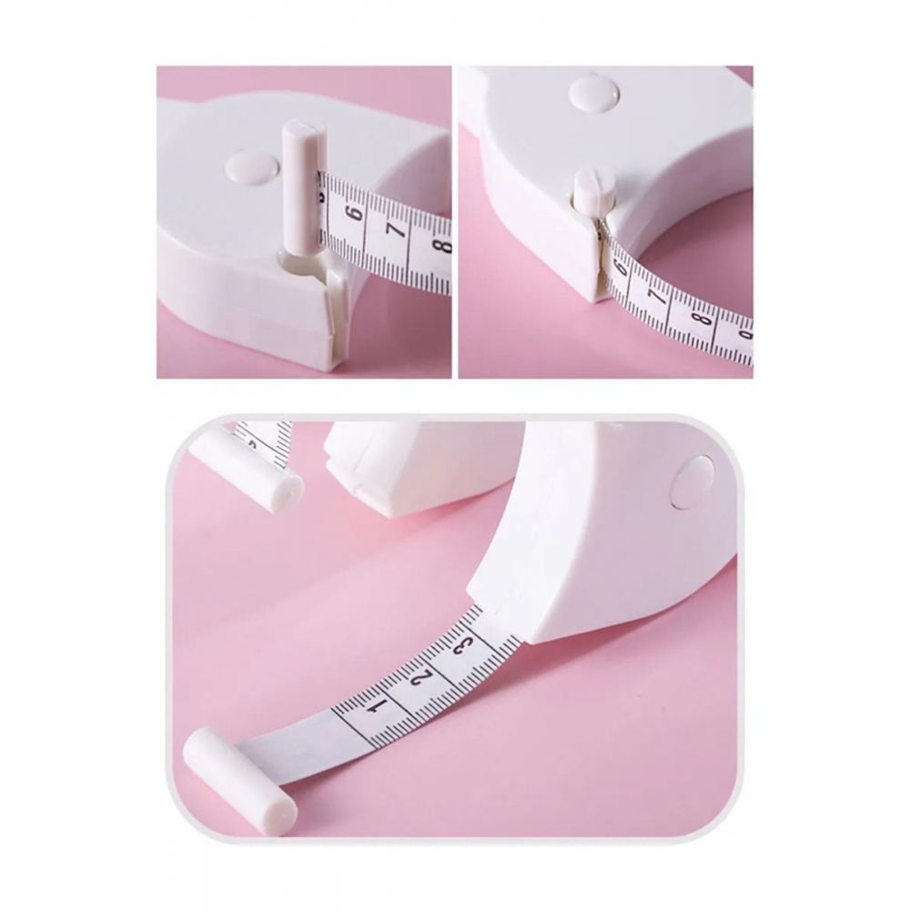 Sporcu Baş Ve Vücut, Kafa Çevresi Ölçüm Aleti Bel Ölçme Metresi Mezura Terzi Ölçüm Aleti