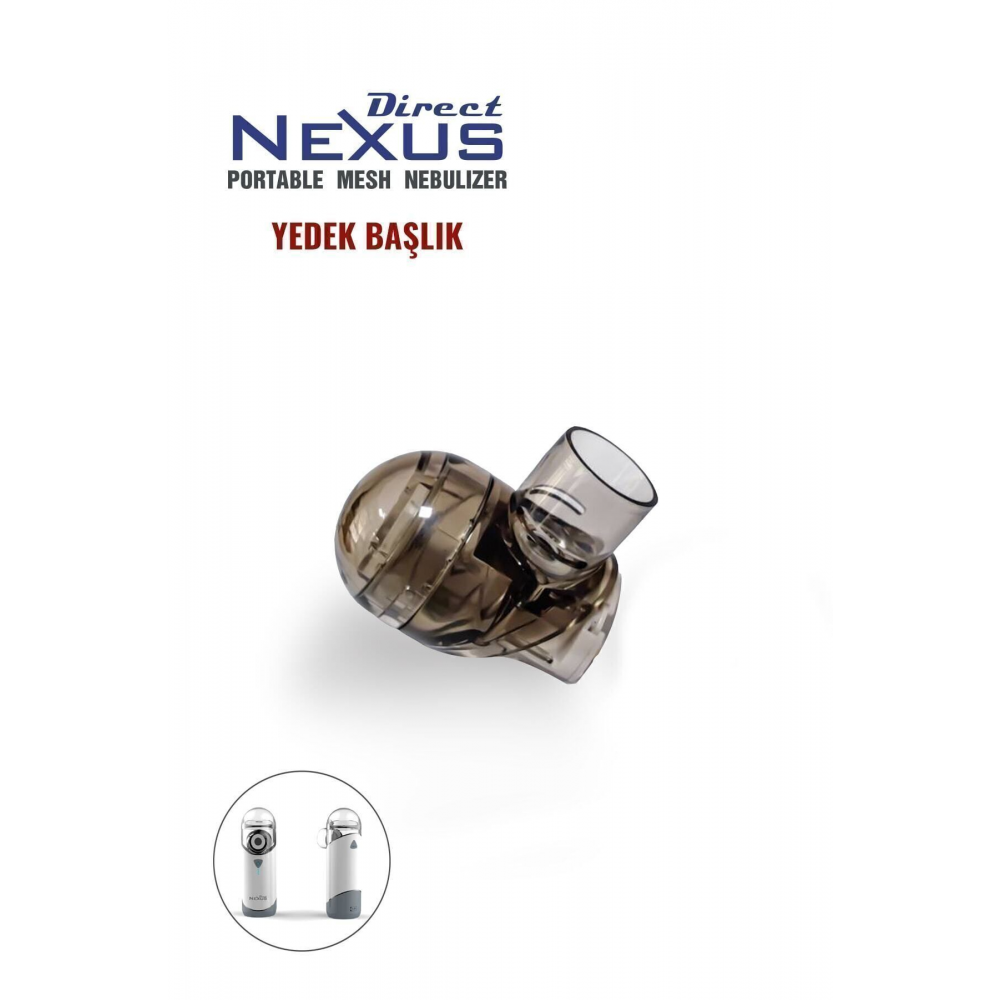 Portable Mesh Nebulizatör Yedek Ilaç Haznesi Başlık