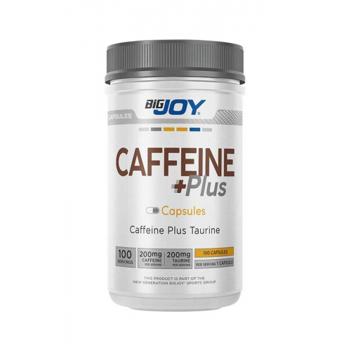 Caffeine Plus Kafein Taurine 100 Kapsül 100 Servis Güç Ve Performans