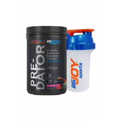 Bigjoy Pre-workout Predator 510 gr - Orman Meyveleri-preworkout