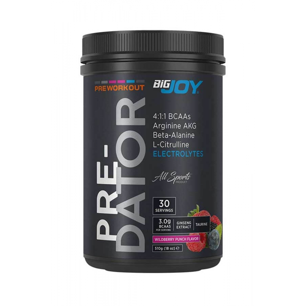 Bigjoy Pre-workout Predator 510 gr - Orman Meyveleri-preworkout