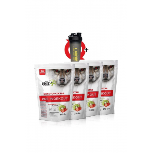 Bpn Eco Molotov Coctail Preworkout 210g Çilek Kivi 4 Lü Paket