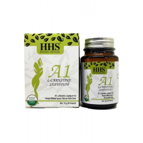 A1 L-carnitine Lepidium - Bitkisel 30 Kapsül