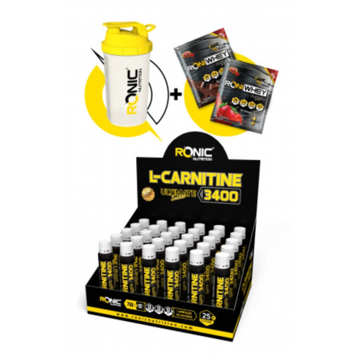 L-carnitine 3400 Ultimate 30 Adet (böğürtlen Aromalı)