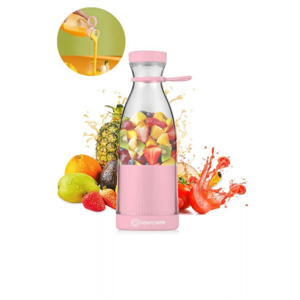 Şık Tasarımlı Şişe Shaker 420ml Pembe