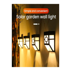 4'lü Set Güneş Enerjili Duvar Bahçe Balkon Teras Led Aydınlatma