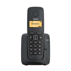 Telsiz Dect Telefon Siyah  A120