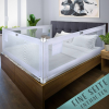 Kid's Supply Yatak rayları [180x80cm] - Güvenli ve yüksekliği ayarlanabilir yatak koruyucu [70-90cm] - Karyola ve ebeveyn yatağı için düşme koruması