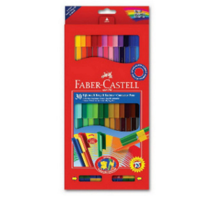 Faber Castell 30 Renk Eğlenceli Keçeli Kalem