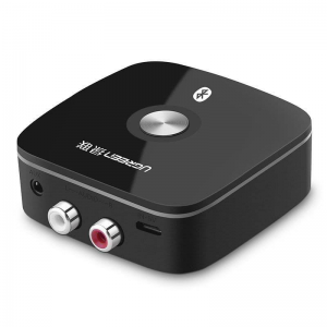 Ugreen Bluetooth 5.0 RCA Aux Ses Adaptörü, Siyah