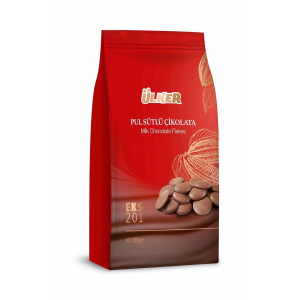 Ülker Sütlü Pul Kuvertür Çikolata EKS 201 2,5 kg