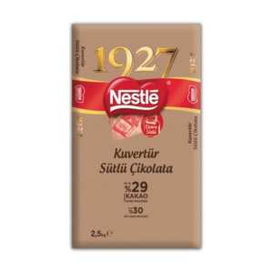 Nestle 1927 Sütlü Kuvertür Çikolata 2.5kg
